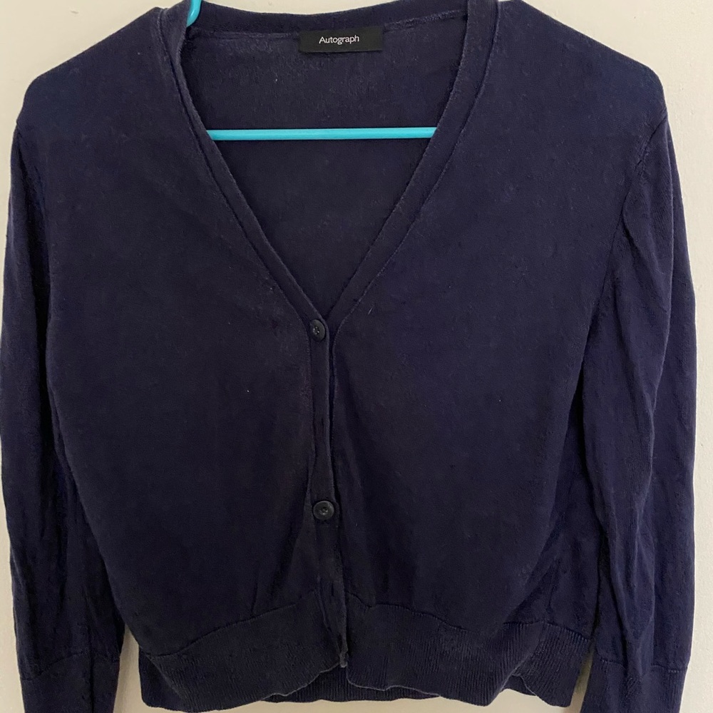 Navy sweater